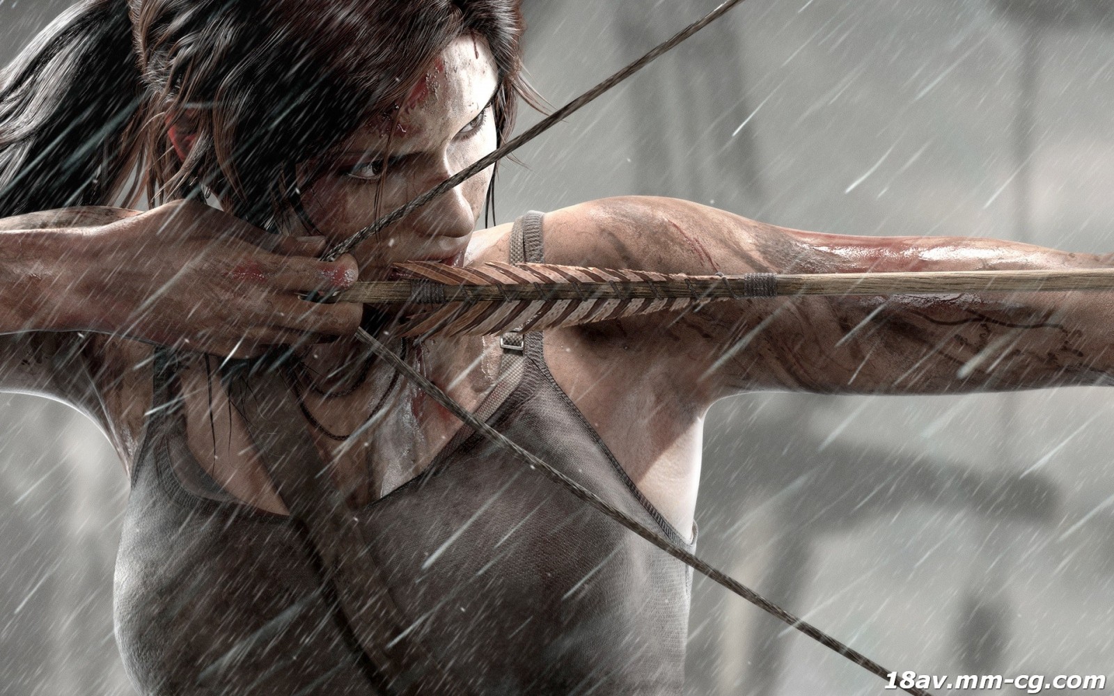 [动画][無字]Lara in trouble IV in Tomb Raider Underworld